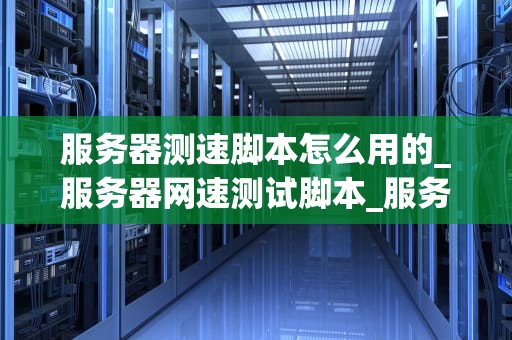 服务器测速脚本怎么用的_服务器网速测试脚本_服务器测速脚本的使用方法