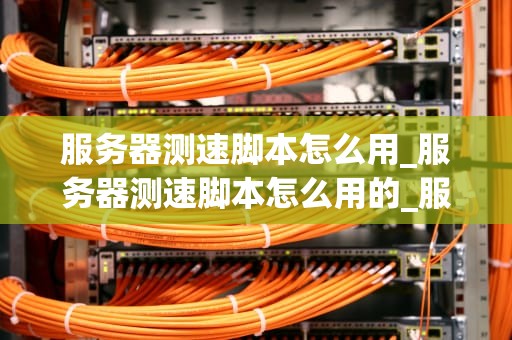 服务器测速脚本怎么用_服务器测速脚本怎么用的_服务器测速脚本的使用方法