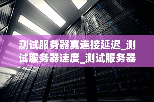 测试服务器真连接延迟_测试服务器速度_测试服务器真连接延迟的全面解析