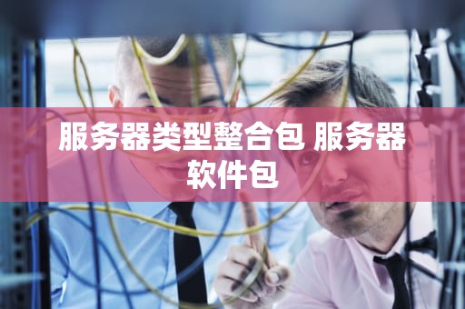 服务器类型整合包 服务器软件包