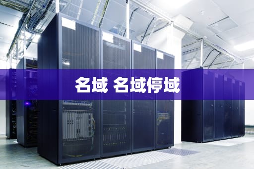 名域 名域停域