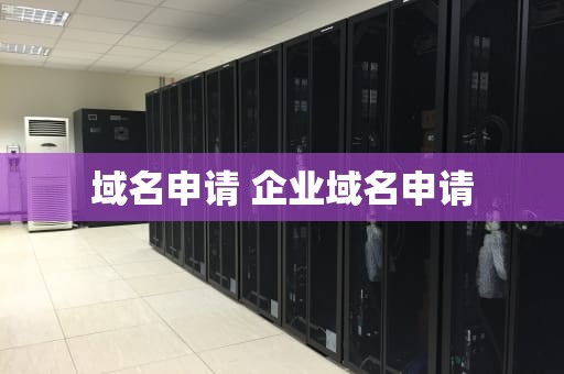 域名申请 企业域名申请