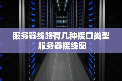 服务器线路有几种接口类型 服务器接线图