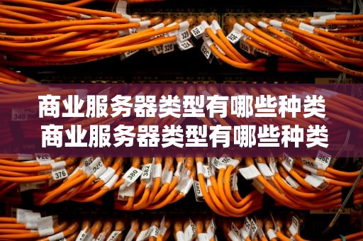 商业服务器类型有哪些种类 商业服务器类型有哪些种类的
