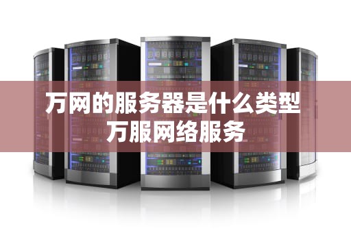 万网的服务器是什么类型 万服网络服务