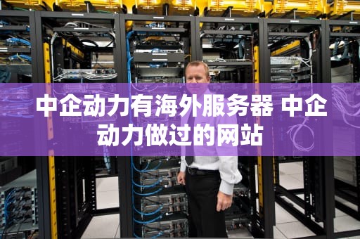 中企动力有海外服务器 中企动力做过的网站