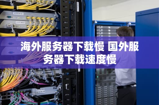 海外服务器下载慢 国外服务器下载速度慢