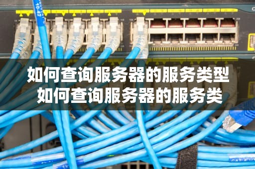 如何查询服务器的服务类型 如何查询服务器的服务类型信息