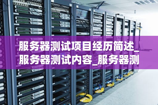 服务器测试项目经历简述_服务器测试内容_服务器测试项目经历简述
