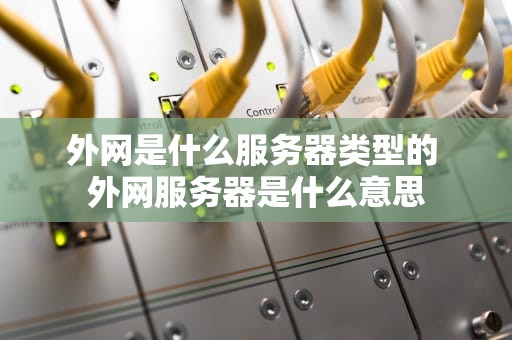 外网是什么服务器类型的 外网服务器是什么意思