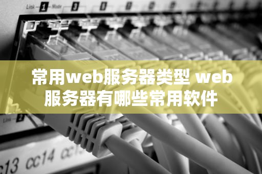 常用web服务器类型 web服务器有哪些常用软件