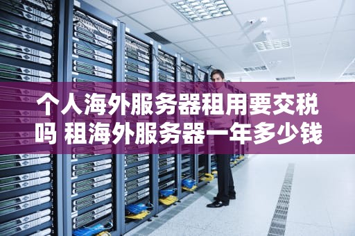 个人海外服务器租用要交税吗 租海外服务器一年多少钱