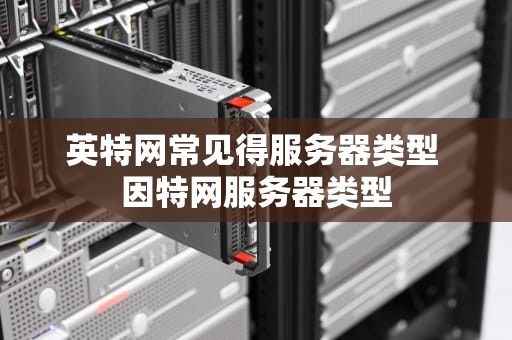 英特网常见得服务器类型 因特网服务器类型
