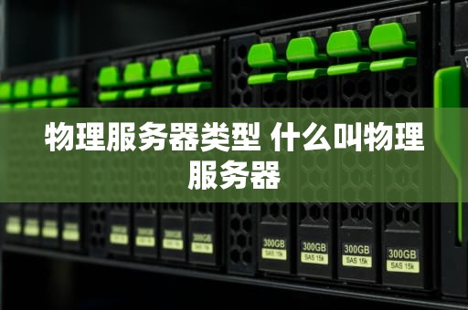 物理服务器类型 什么叫物理服务器
