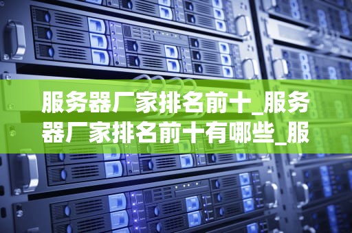 服务器厂家排名前十_服务器厂家排名前十有哪些_服务器厂家排名前十：技术实力与市场表现的全面解析