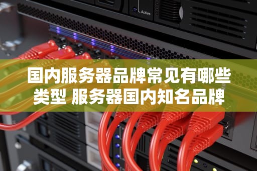 国内服务器品牌常见有哪些类型 服务器国内知名品牌