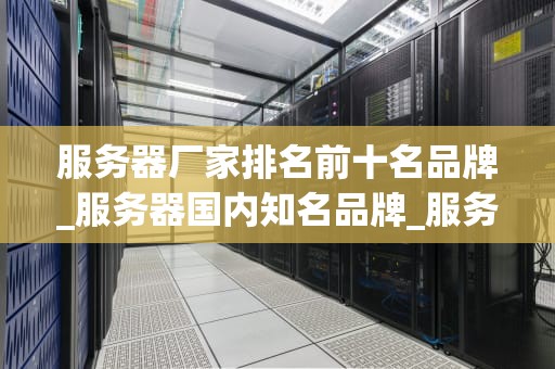 服务器厂家排名前十名品牌_服务器国内知名品牌_服务器厂家排名前十名品牌
