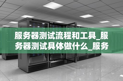 服务器测试流程和工具_服务器测试具体做什么_服务器测试流程和工具的全面解析