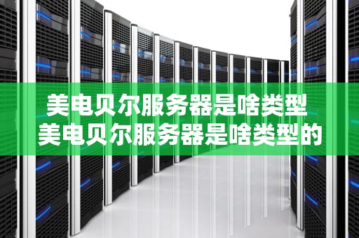 美电贝尔服务器是啥类型 美电贝尔服务器是啥类型的