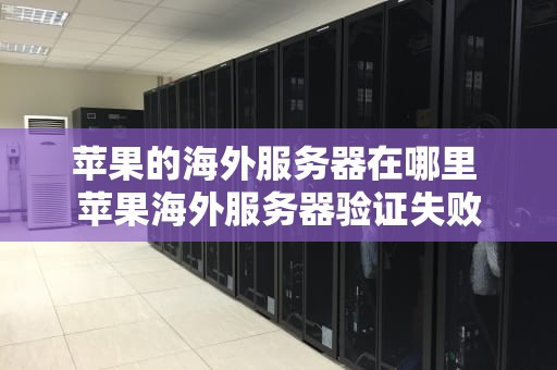 苹果的海外服务器在哪里 苹果海外服务器验证失败