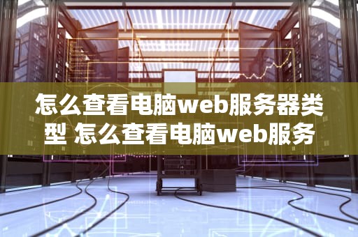 怎么查看电脑web服务器类型 怎么查看电脑web服务器类型信息