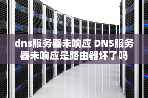 dns服务器未响应 DNS服务器未响应是路由器坏了吗