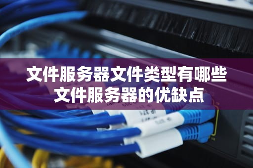 文件服务器文件类型有哪些 文件服务器的优缺点