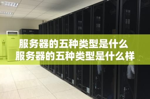 服务器的五种类型是什么 服务器的五种类型是什么样的
