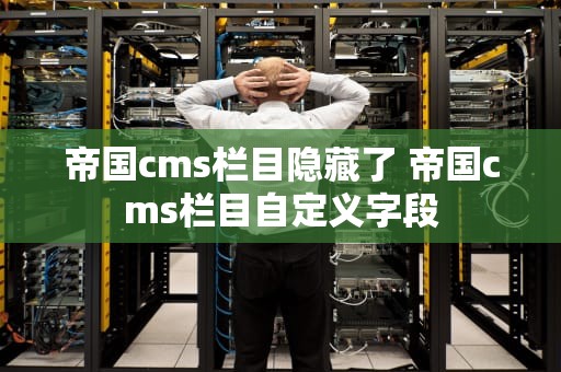 帝国cms栏目隐藏了 帝国cms栏目自定义字段