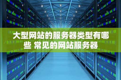 大型网站的服务器类型有哪些 常见的网站服务器