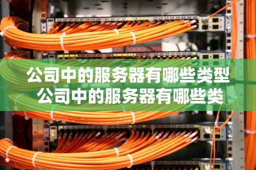 公司中的服务器有哪些类型 公司中的服务器有哪些类型和功能