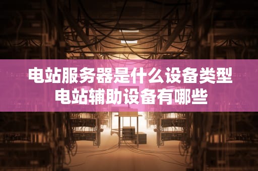 电站服务器是什么设备类型 电站辅助设备有哪些