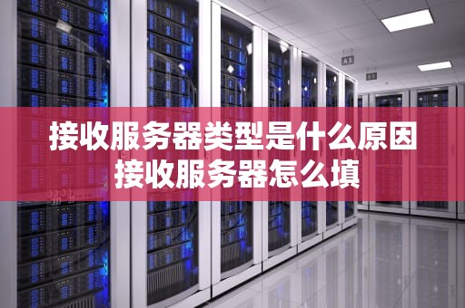接收服务器类型是什么原因 接收服务器怎么填
