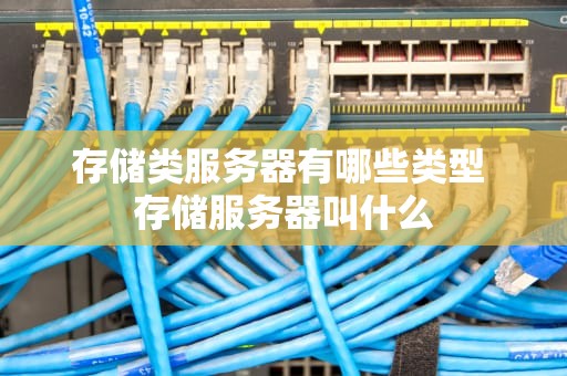存储类服务器有哪些类型 存储服务器叫什么