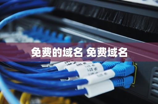 免费的域名 免费域名