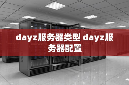 dayz服务器类型 dayz服务器配置