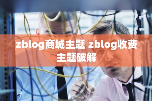 zblog商城主题 zblog收费主题破解