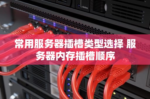 常用服务器插槽类型选择 服务器内存插槽顺序