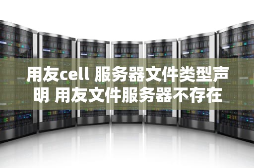 用友cell 服务器文件类型声明 用友文件服务器不存在