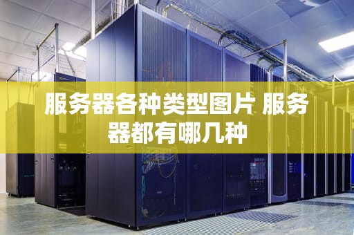 服务器各种类型图片 服务器都有哪几种