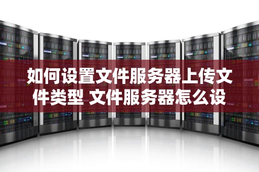 如何设置文件服务器上传文件类型 文件服务器怎么设置