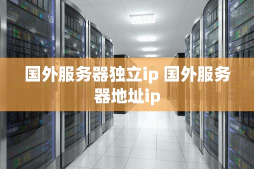 国外服务器独立ip 国外服务器地址ip