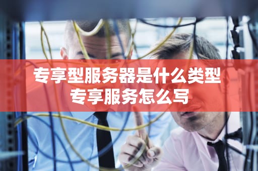 专享型服务器是什么类型 专享服务怎么写