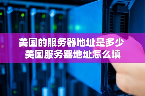 美国的服务器地址是多少 美国服务器地址怎么填