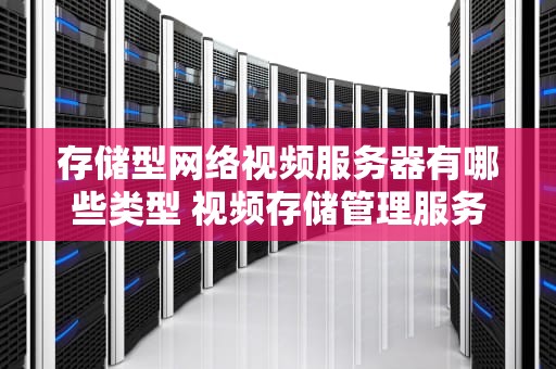 存储型网络视频服务器有哪些类型 视频存储管理服务器