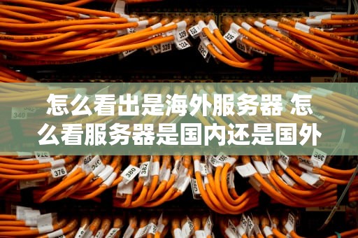怎么看出是海外服务器 怎么看服务器是国内还是国外