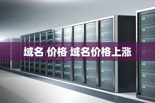 域名 价格 域名价格上涨