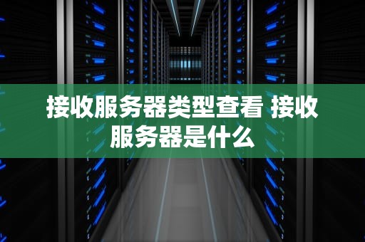 接收服务器类型查看 接收服务器是什么