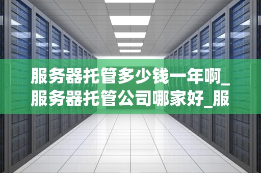 服务器托管多少钱一年啊_服务器托管公司哪家好_服务器托管费用全面解析
