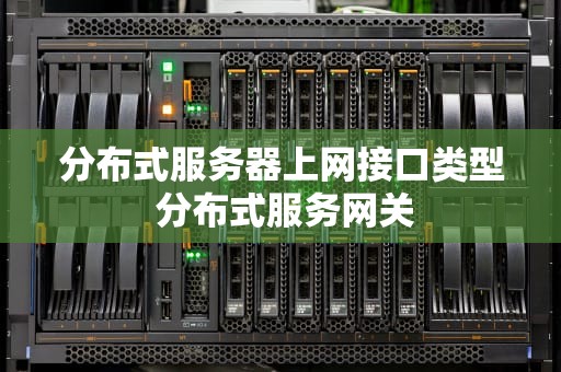 分布式服务器上网接口类型 分布式服务网关